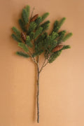 Artificial Fir Spray with Pine Cones