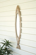 Carved Wooden Fish Mirror