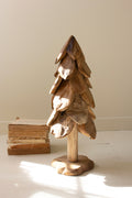 Rustic Teak Christmas Tree - Small