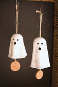 Set of Two Hanging Ghost Chimes