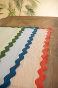 Set of Three Reversible Cotton Runners One Each Color