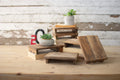 Repurposed Rectangle Wooden Riser