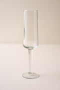 Hammered Glass Champagne Flute