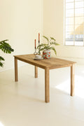 Recycled Teak Wood Dining Table
