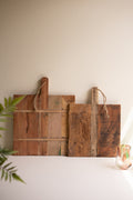 Set of Two Wood Cheese Boards