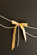 Bow Garland with Pearls