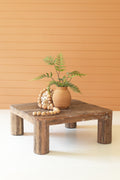 Reclaimed Wood Square Coffee Table
