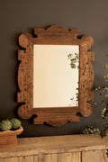 Reclaimed Wood Framed Mirror
