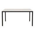 Parson Marble Small Dining Table White