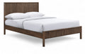 Jordana Walnut Solid Wood Queen Bed