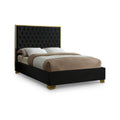 Junia Velvet Upholstered King Bed