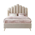 Lambert Velvet Upholstered Full Bed