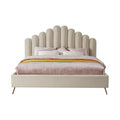 Lambert Velvet Upholstered King Bed