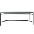 Abelard Antique Glass Cocktail Table