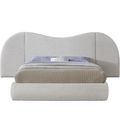 Everest Boucle Fabric Upholstered Bed