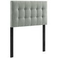 Lily Upholstered Fabric Twin Headboard