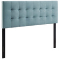 Lily Biscuit Tufted Performance Velvet Full Headboard