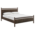 Ginny King Size Vegan Leather Platform Bed Frame