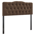 Annabel Premium Linen Blend Full Headboard