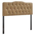 Annabel Vegan Leather Full Headboard
