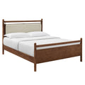 Leni King Size Wood Platform Bed Frame