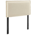 Camille Striped Linen Blend Twin Size Headboard