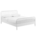 Arlette King Size Wood Spindle Bed Frame