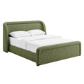 Tasmin Queen Upholstered Fabric Platform Bed