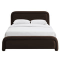 Beck King Performance Velvet Platform Bed