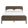 Wexford Vegan Leather Queen Platform Bed