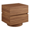 Koval Floating Pedestal 2-Drawer Nightstand