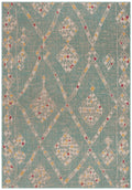 Safavieh Montage Rug, Beige & Aqua Indoor/Outdoor Area Rug