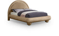Lionel Velvet Upholstered Queen Bed
