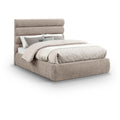 Agatha Chenille Fabric Upholstered Full Bed
