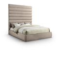 Agatha Chenille Fabric Upholstered King Bed