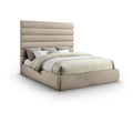 Agatha Chenille Fabric Upholstered King Bed