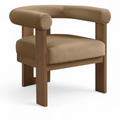 Ardith Velvet Performance Fabric Upholstered Accent Chair
