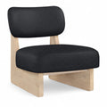 Ventana Vegan Leather Upholstered Accent Chair