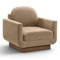 Edmund Velvet Performance Fabric Upholstered Accent Chair