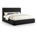 Agatha Boucle Fabric Upholstered King Bed