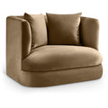 Aldine Velvet Upholstered Chair