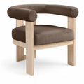 Ardith Velvet Performance Fabric Upholstered Accent Chair