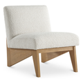 Colinette Cream Boucle Fabric Upholstered Accent Chair