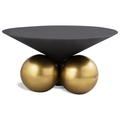 Melina Grey Iron Coffee Table