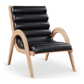Phineas Vegan Leather Upholstered Accent Chair