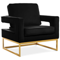 Montrose Velvet Upholstered Accent Chair
