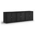 Velma Solid Wood And Oak Veneer 3pc. Sideboard/Buffet