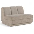 Maiori Fabric Upholstered Armless Chair