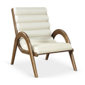 Phineas Vegan Leather Upholstered Accent Chair