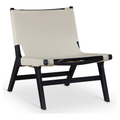 Piran Vegan Leather Upholstered Accent Chair